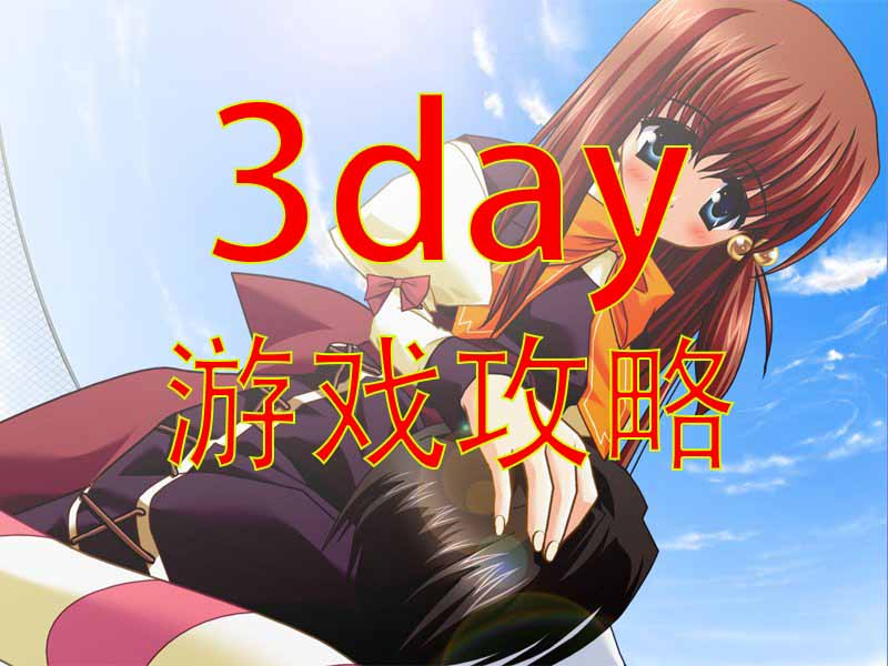 3 days 攻略